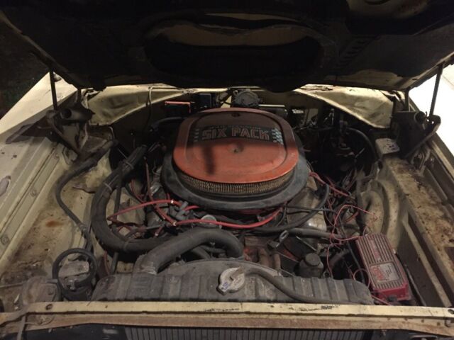 1969 Yellow Dodge Super Bee Coupe