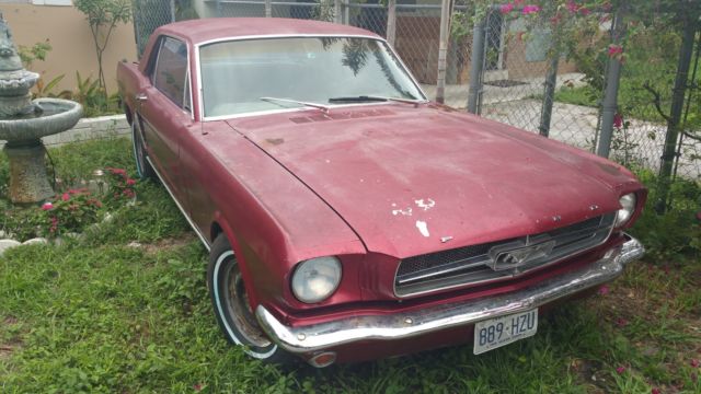 1964 Red Ford Mustang Coupe