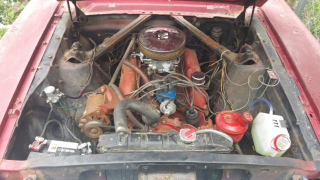 1964 Red Ford Mustang Coupe