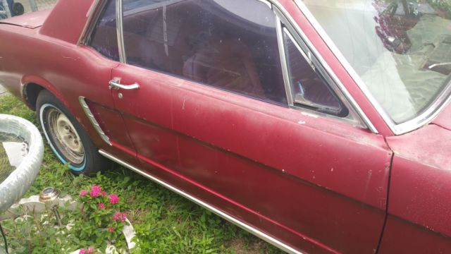 1964 Red Ford Mustang Coupe