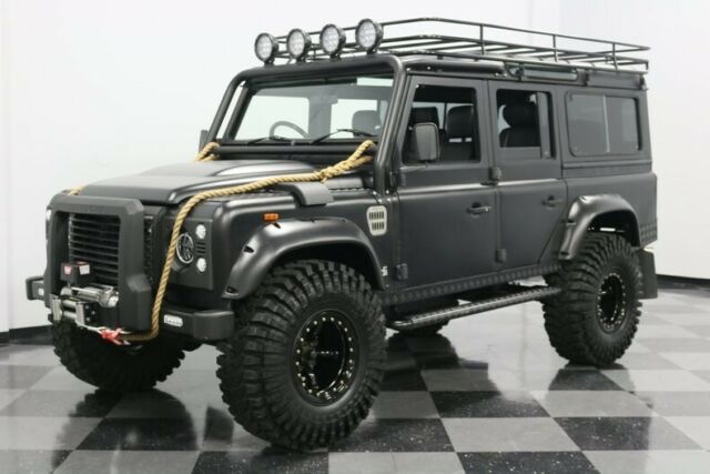 1991 Black Land Rover Defender SUV