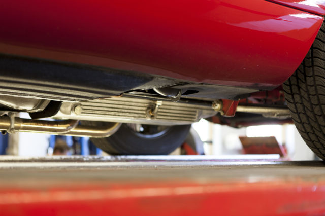 1965 Red Jaguar E-Type Roadster