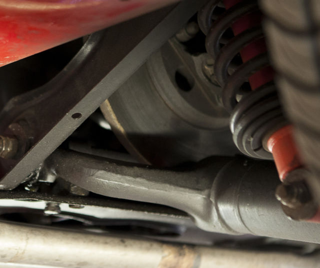 1965 Red Jaguar E-Type Roadster