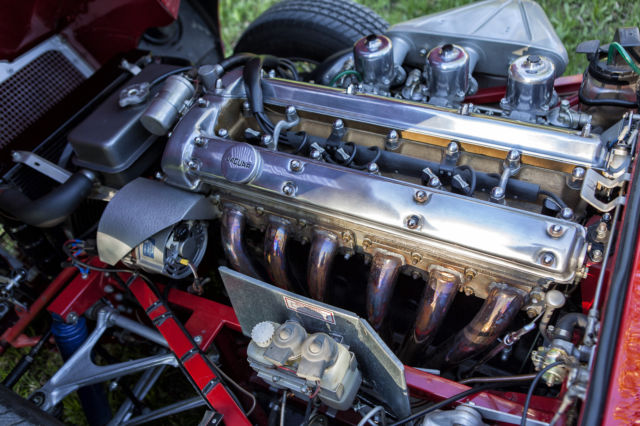 1965 Red Jaguar E-Type Roadster