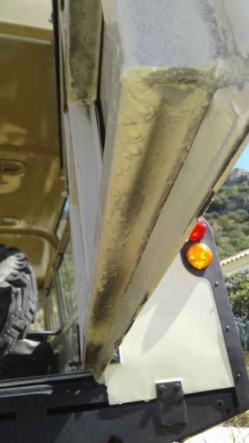 1978 Tan Land Rover Series 3 Wagon