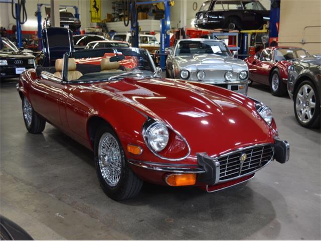 1973 Red Jaguar E-Type --