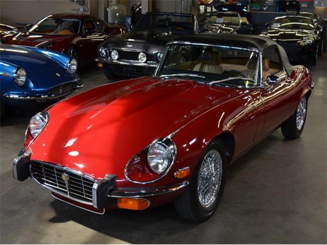 1973 Red Jaguar E-Type --