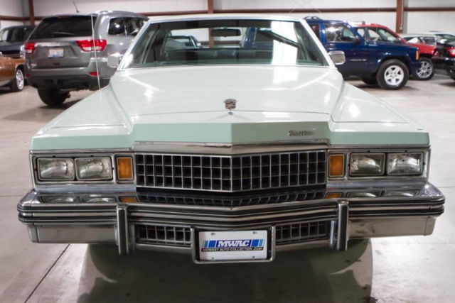 1978 Green Cadillac DeVille Coupe