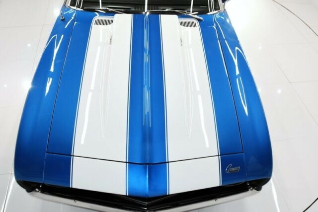 1969 Blue Chevrolet Camaro Convertible