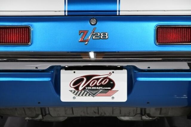 1969 Blue Chevrolet Camaro Convertible