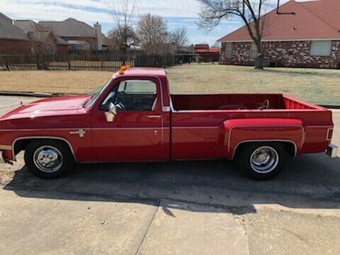 1985 Red Chevrolet C/K Pickup 3500 Standard Cab Pickup