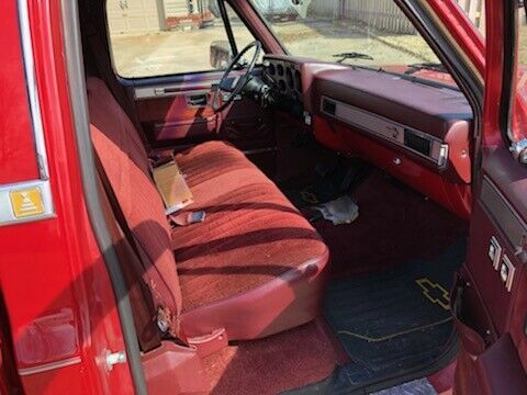 1985 Red Chevrolet C/K Pickup 3500 Standard Cab Pickup