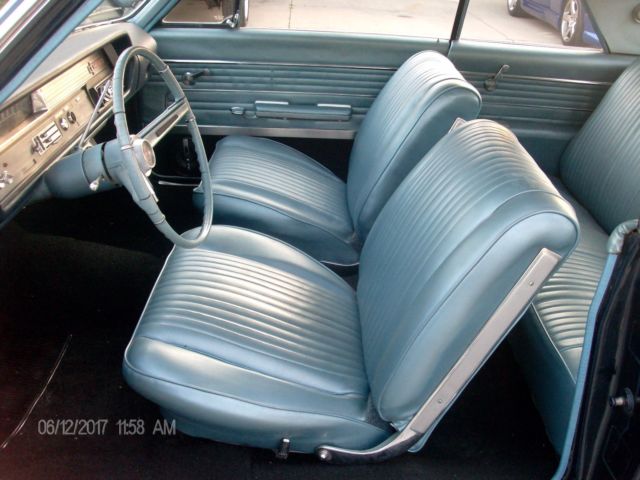 1965 BLUE Oldsmobile 442 2 DOOR