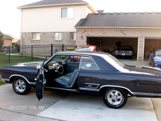 1965 BLUE Oldsmobile 442 2 DOOR