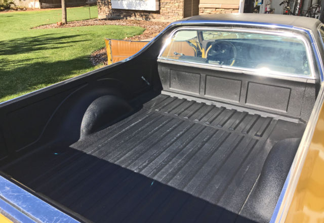 1973 Gold Ford Ranchero Coupe Pickup