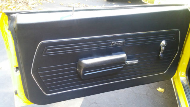 19690000 Yellow Chevrolet Camaro Hardtop