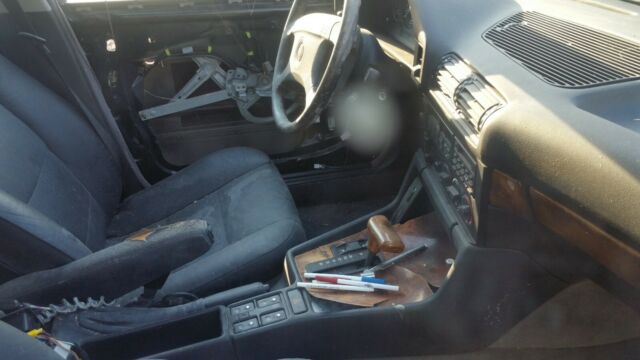 1994 Black BMW 5-Series Sedan