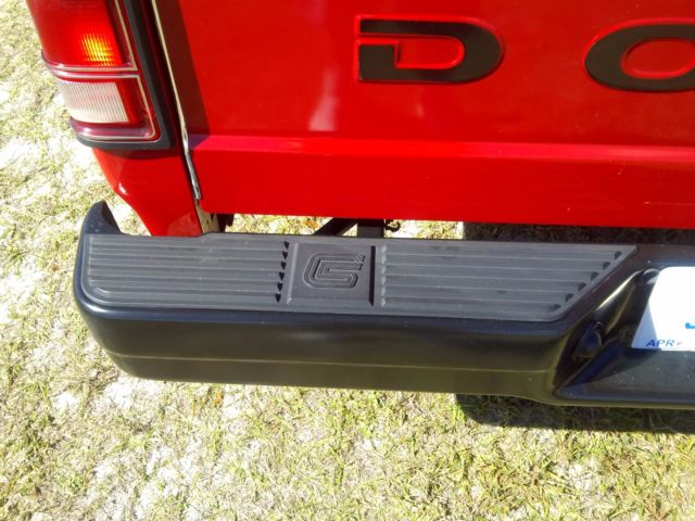 1989 Red Dodge Dakota Convertible