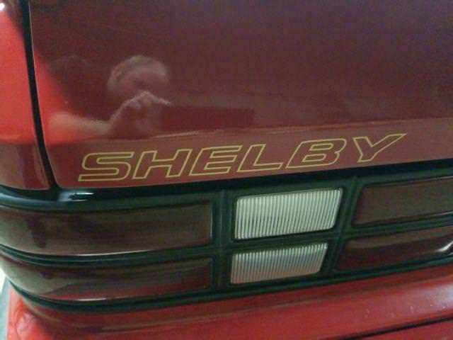 1989 Red Dodge Shadow Coupe