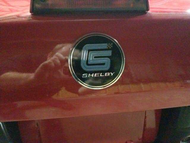 1989 Red Dodge Shadow Coupe