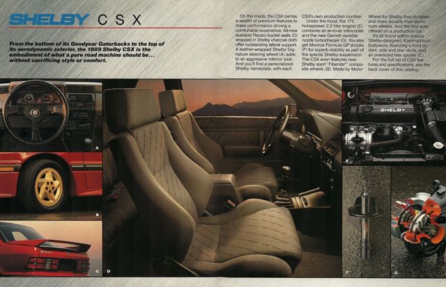 1989 Red Dodge Shadow Hatchback