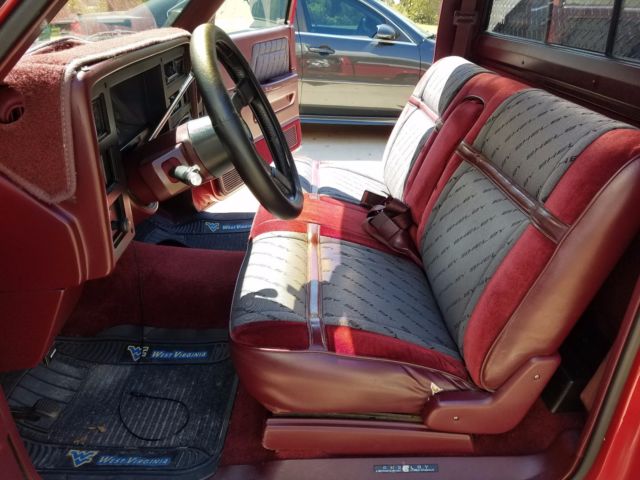 1989 Red Dodge Dakota Standard Cab Pickup