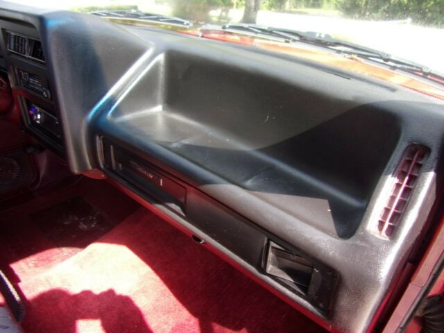 1989 Red Dodge Dakota Standard Cab Pickup