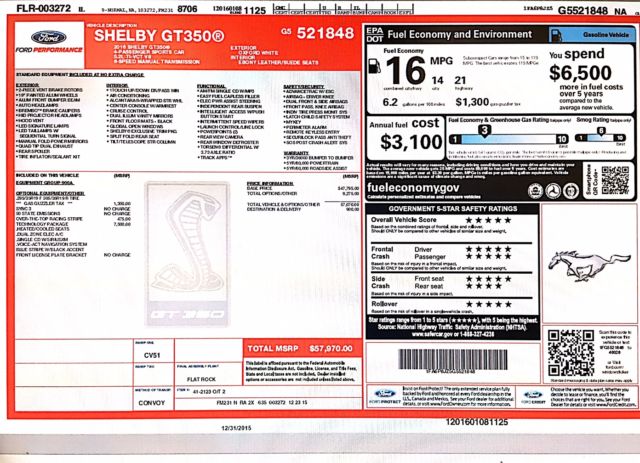 1968 Wimbledon White Ford Mustang Coupe