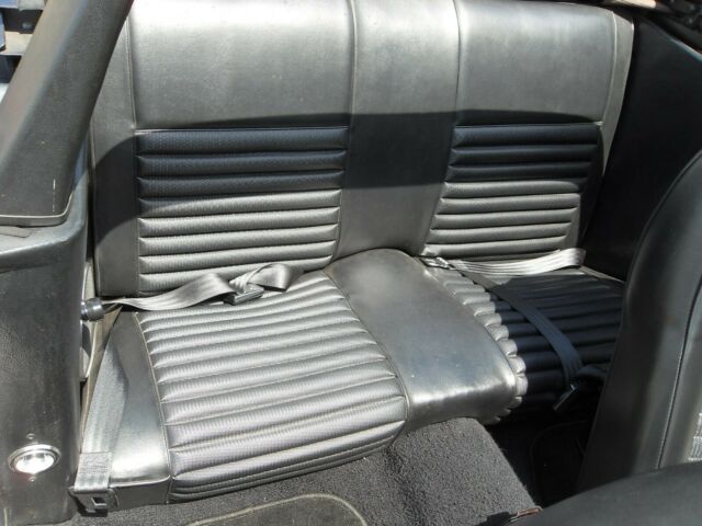 1969 Red Ford Mustang Convertible