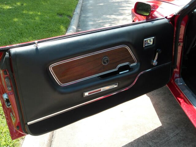 1969 Red Ford Mustang Convertible