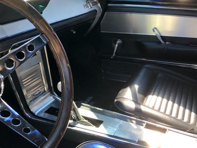 1967 Black Ford Mustang Fastback