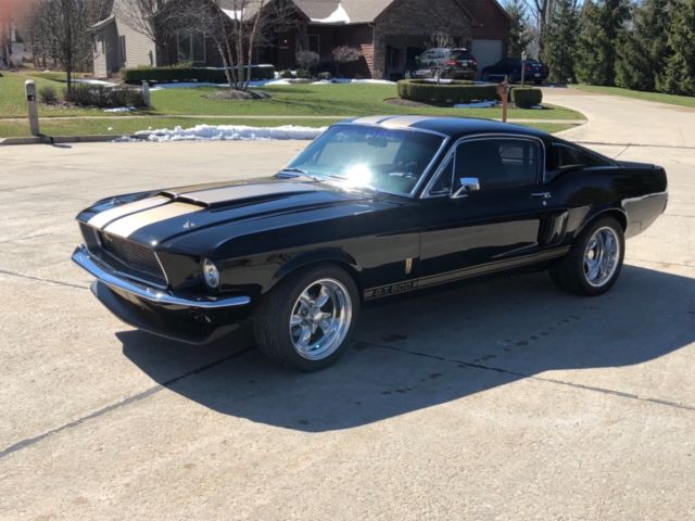 1967 Black Ford Mustang Fastback