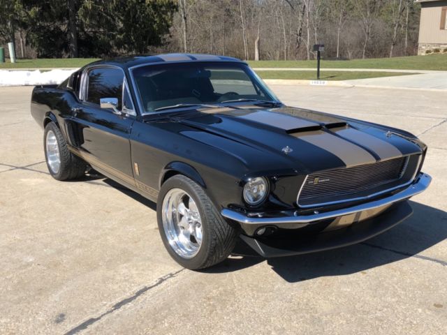 1967 Black Ford Mustang Fastback