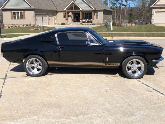 1967 Black Ford Mustang Fastback