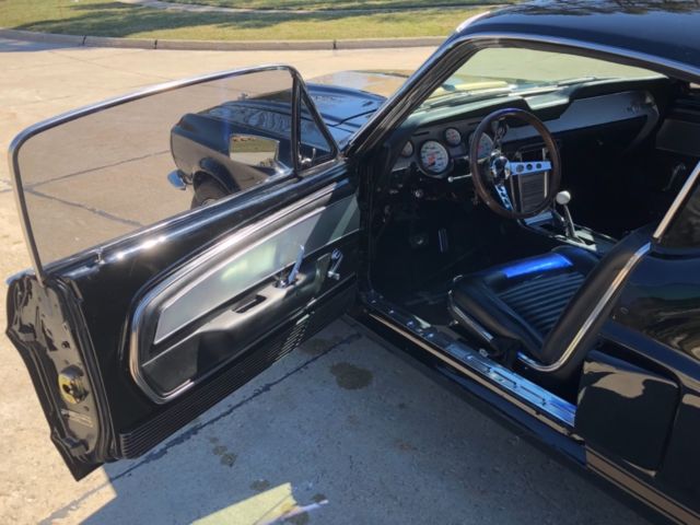 1967 Black Ford Mustang Fastback