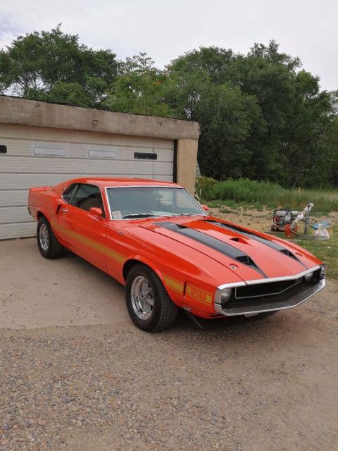 1970 Poppy Red Ford Mustang Fastback