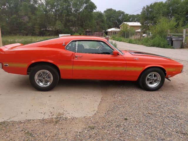 1970 Poppy Red Ford Mustang Fastback
