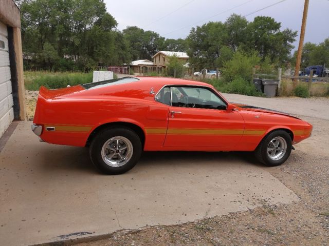 1970 Poppy Red Ford Mustang Fastback