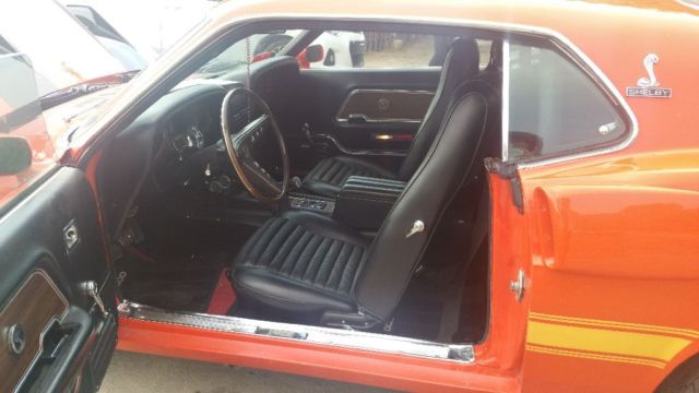 1970 Poppy Red Ford Mustang Fastback
