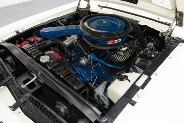 1968 White Ford Mustang Convertible