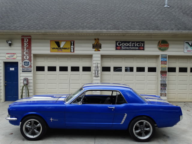 1965 Blue Ford Mustang Coupe