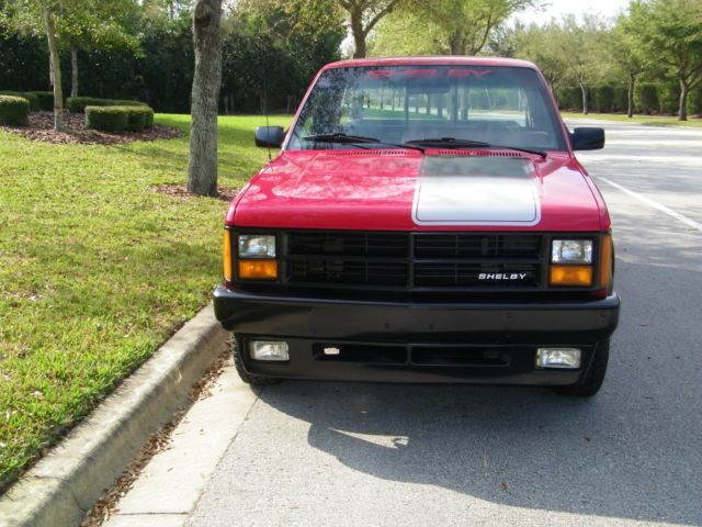 1989 Red Dodge Other Pickups Standard Cab Pickup