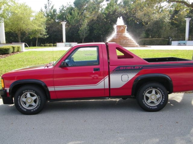 1989 Red Dodge Other Pickups Standard Cab Pickup