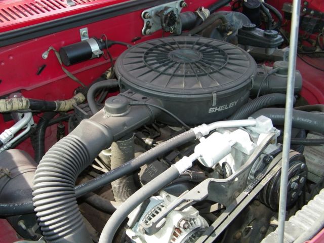1989 Red Dodge Other Pickups Standard Cab Pickup
