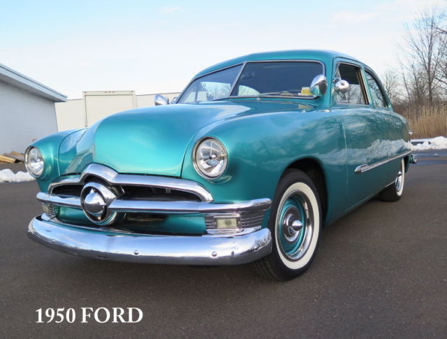 1950 Green Ford Coupe Coupe