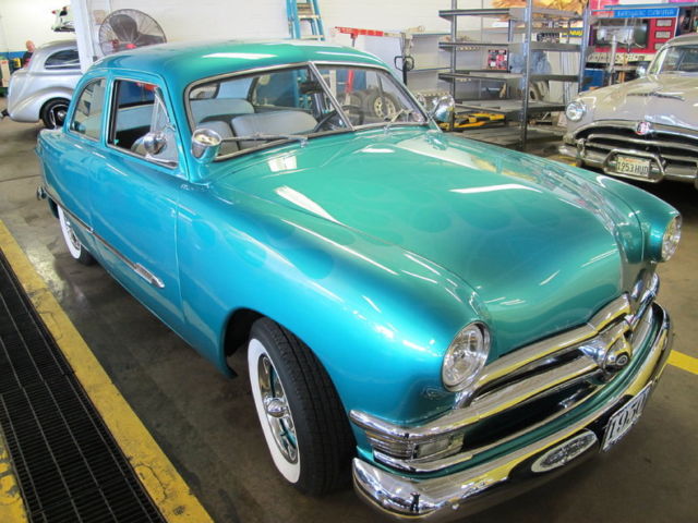 1950 Green Ford Coupe Coupe