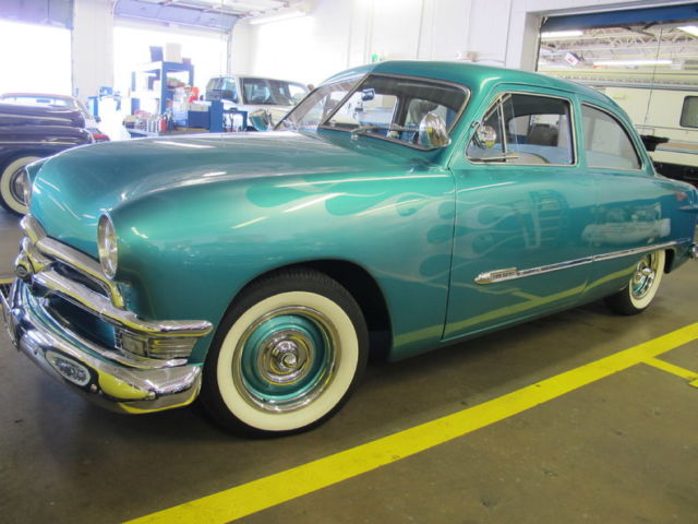 1950 Green Ford Coupe Coupe