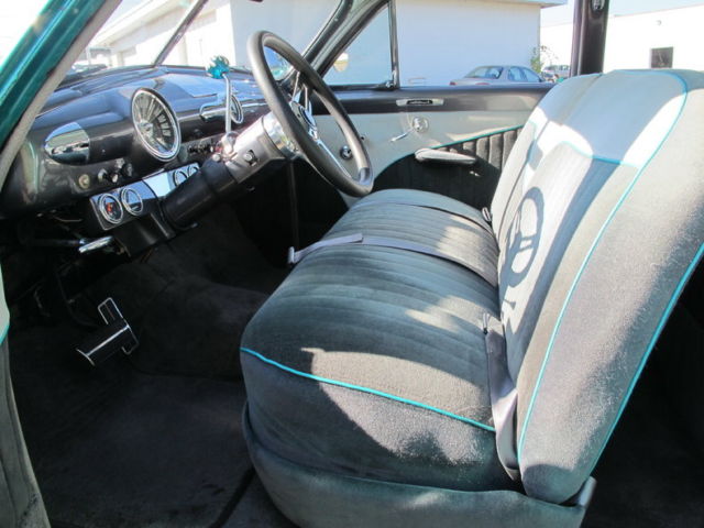 1950 Green Ford Coupe Coupe