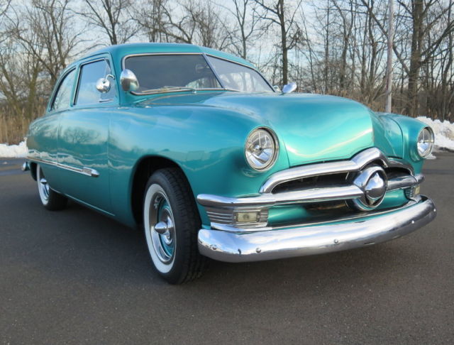 1950 Green Ford Coupe Coupe