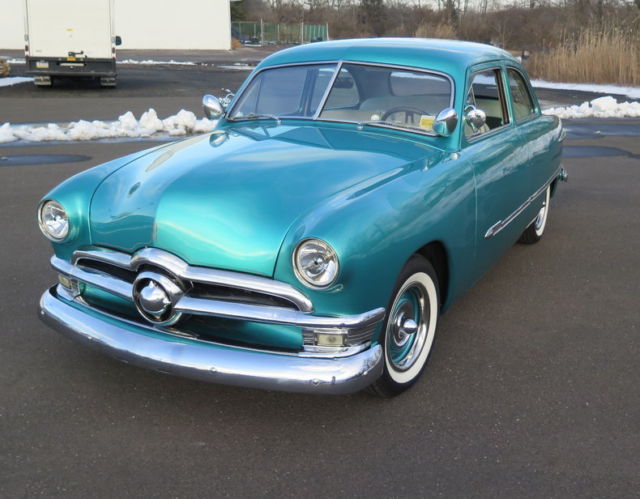 1950 Green Ford Coupe Coupe